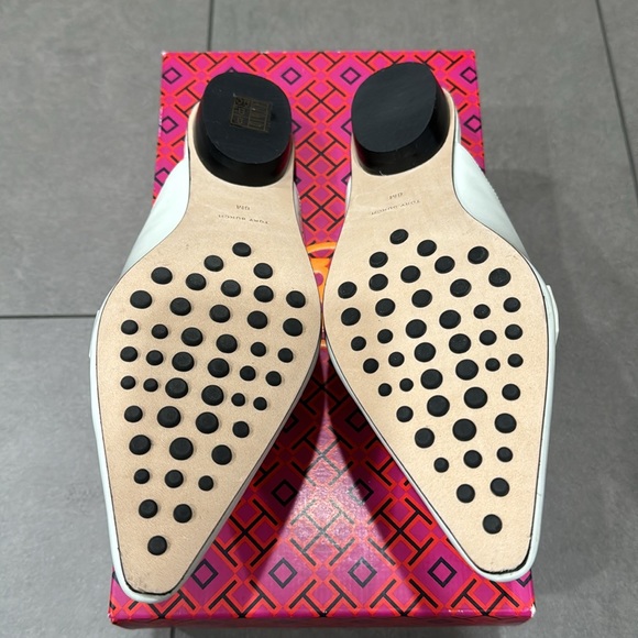 Tory Burch Pointed Backless Loafers - Picture 3 of 3